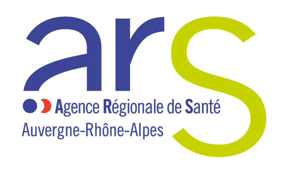 Logo de l'Agence Régionale de Santé en Auvergne Rhône-Alpes